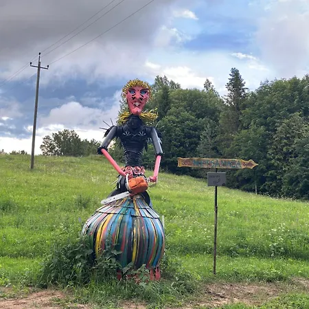 Privaatne Maja Metsas, Kraanist Voolab Allikavesi Holiday home Plaani